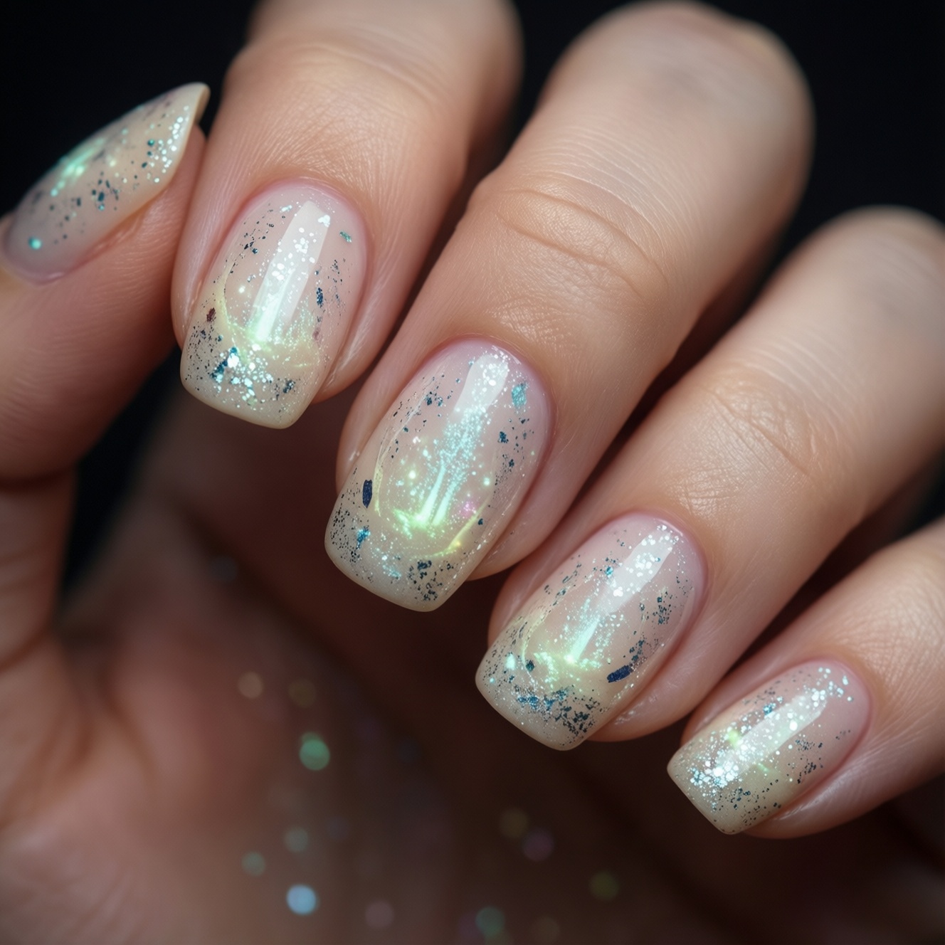 Stella chroma megaloceros в polish pickup: кремовая база и хлопья с вау-эффектом