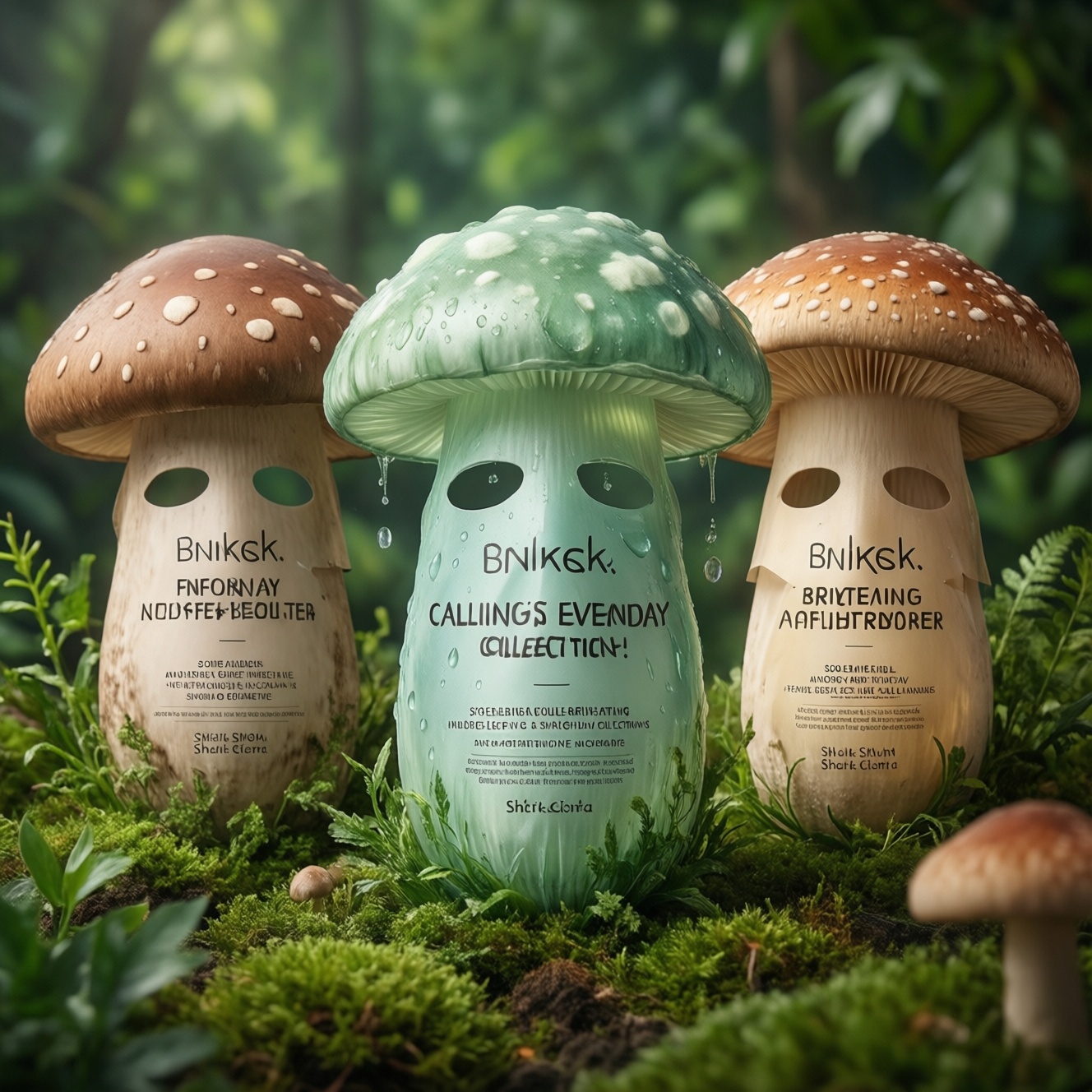Elishacoy mushroom mask sheet: успокаивающая и увлажняющая маски для кожи
