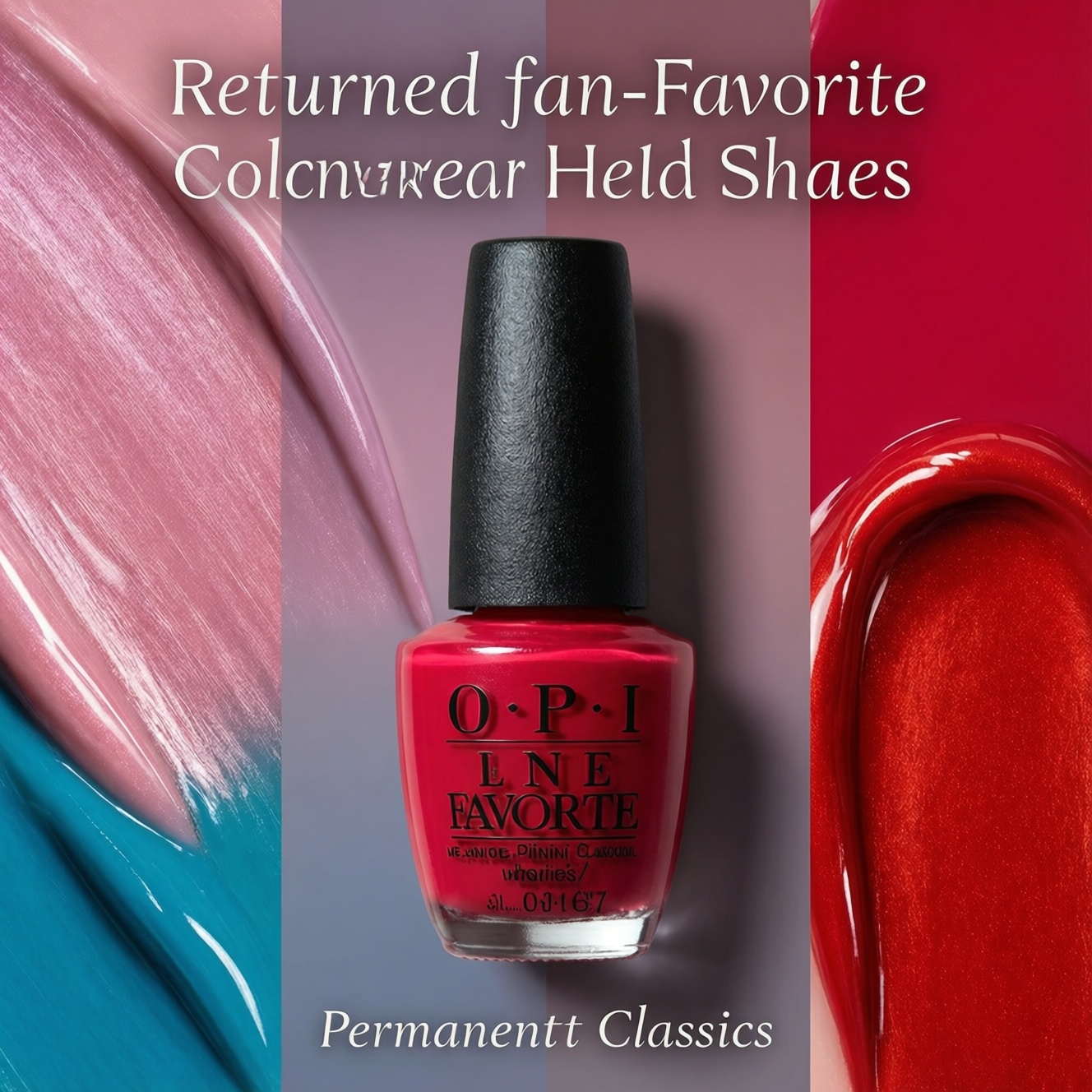 Opi возвращает любимые оттенки и делает их постоянной частью палитры